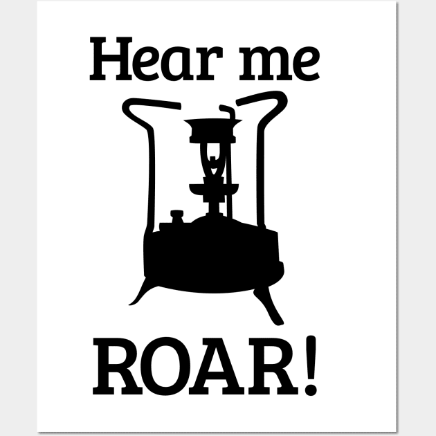 Brass Stove, HEAR ME ROAR Wall Art by mailboxdisco